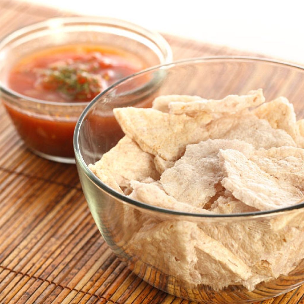 Multigrain nacho snacks