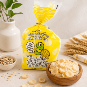 Turtle Shells Air Popped Multigrain