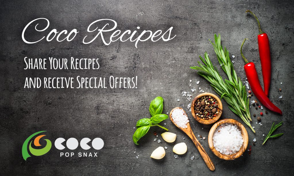 Share Your Recipes and receive Special Offers!
